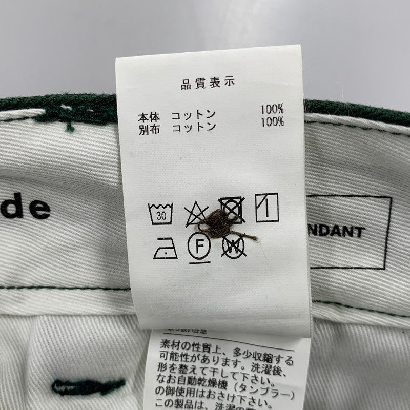 【中古品】【メンズ】 DESCENDANT ディセンダント 241WVDS-PTM09 DC-3 TWILL TROUSERS ツイル トラウザーズ パンツ ボトムス ズボン 153-260812-cs-05-izu サイズ：1 カラー：グリーン 万代Net店