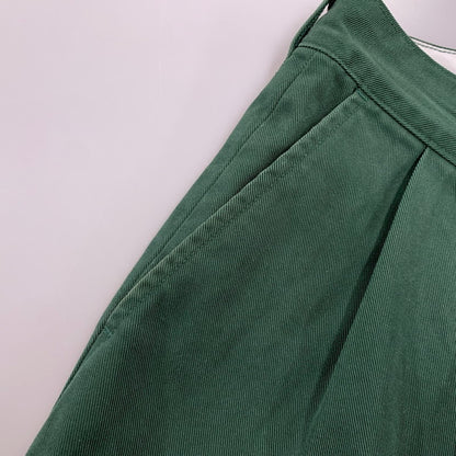 【中古品】【メンズ】 DESCENDANT ディセンダント 241WVDS-PTM09 DC-3 TWILL TROUSERS ツイル トラウザーズ パンツ ボトムス ズボン 153-260812-cs-05-izu サイズ：1 カラー：グリーン 万代Net店