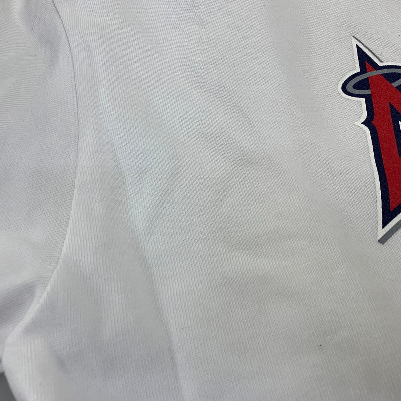 【中古品】【メンズ】 APPLEBUM アップルバム × MLB ANGELS LA ANGELS BOY TEE ロサンゼルス・エンゼルス Tシャツ 半袖 142-260820-as-26-izu サイズ：XXL カラー：ホワイト 万代Net店