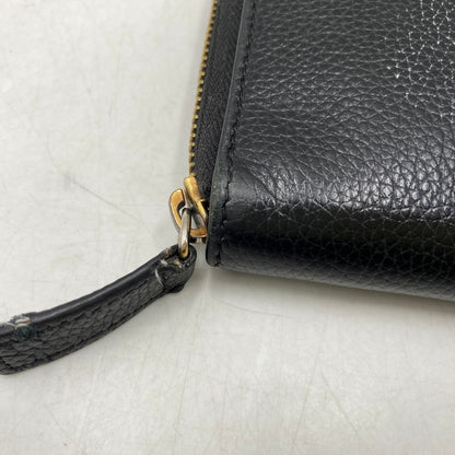 【中古品】【メンズ/レディース】 VERSACE ヴェルサーチェ 1006263 VIRTUS ROUND ZIP WALLET ヴィルトゥス ラウンド ジップ ウォレット 長財布 181-260810-cs-15-izu カラー：ブラック 万代Net店