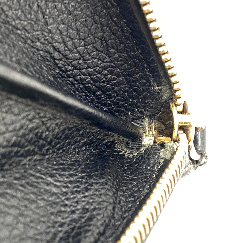 【中古品】【メンズ/レディース】 VERSACE ヴェルサーチェ 1006263 VIRTUS ROUND ZIP WALLET ヴィルトゥス ラウンド ジップ ウォレット 長財布 181-260810-cs-15-izu カラー：ブラック 万代Net店