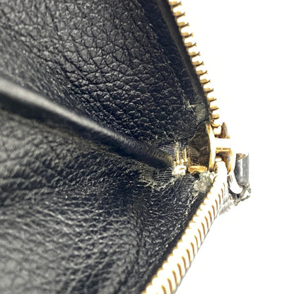 【中古品】【メンズ/レディース】 VERSACE ヴェルサーチェ 1006263 VIRTUS ROUND ZIP WALLET ヴィルトゥス ラウンド ジップ ウォレット 長財布 181-260810-cs-15-izu カラー：ブラック 万代Net店