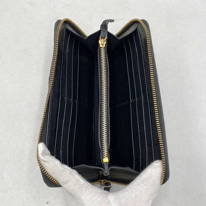 【中古品】【メンズ/レディース】 VERSACE ヴェルサーチェ 1006263 VIRTUS ROUND ZIP WALLET ヴィルトゥス ラウンド ジップ ウォレット 長財布 181-260810-cs-15-izu カラー：ブラック 万代Net店