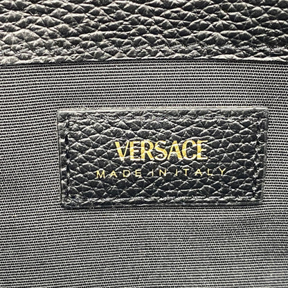 【中古品】【メンズ/レディース】 VERSACE ヴェルサーチェ 1006263 VIRTUS ROUND ZIP WALLET ヴィルトゥス ラウンド ジップ ウォレット 長財布 181-260810-cs-15-izu カラー：ブラック 万代Net店