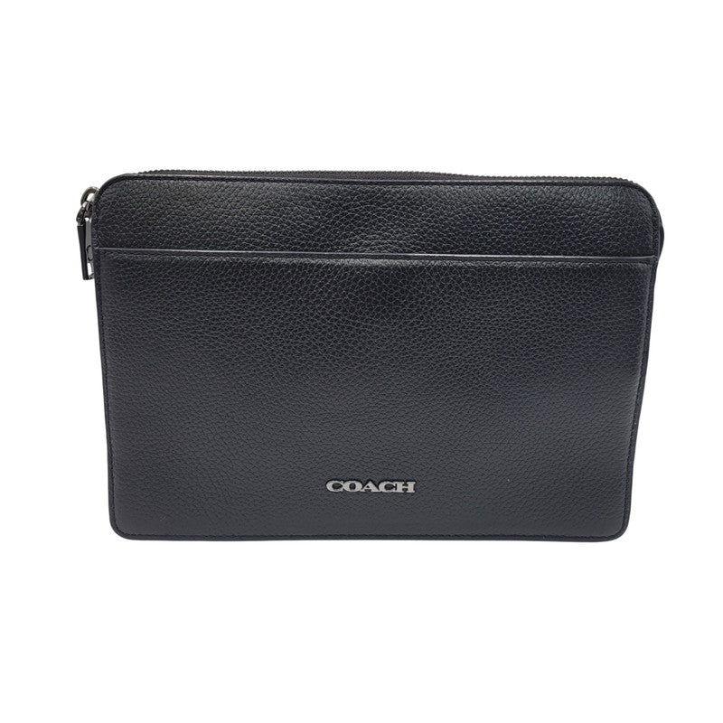 【中古品】【メンズ/レディース】 COACH コーチ SECOND BAG CW169 セカンドバッグ クラッチバッグ カバン 鞄 180-260821-as-12-izu カラー：ブラック 万代Net店