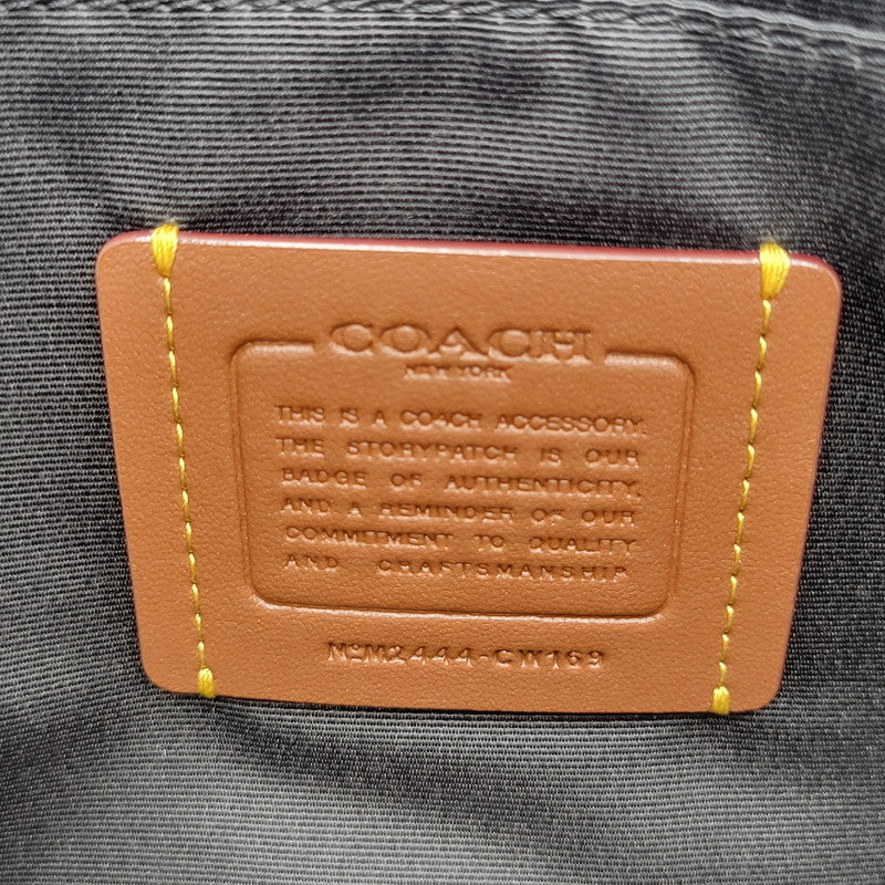 【中古品】【メンズ/レディース】 COACH コーチ SECOND BAG CW169 セカンドバッグ クラッチバッグ カバン 鞄 180-260821-as-12-izu カラー：ブラック 万代Net店