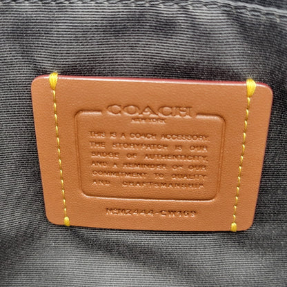 【中古品】【メンズ/レディース】 COACH コーチ SECOND BAG CW169 セカンドバッグ クラッチバッグ カバン 鞄 180-260821-as-12-izu カラー：ブラック 万代Net店