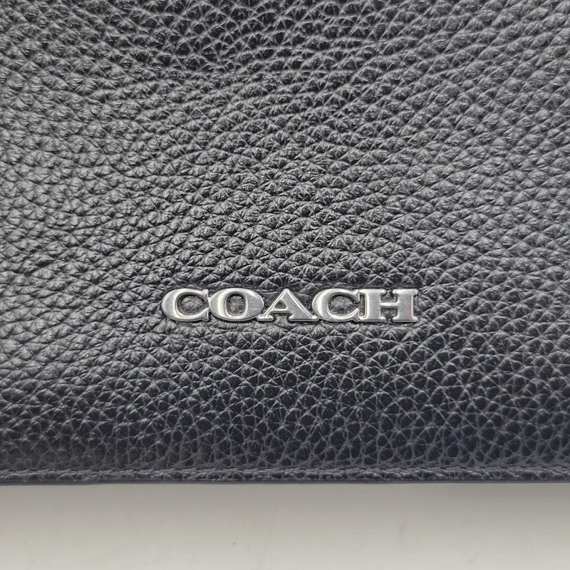 【中古品】【メンズ/レディース】 COACH コーチ SECOND BAG CW169 セカンドバッグ クラッチバッグ カバン 鞄 180-260821-as-12-izu カラー：ブラック 万代Net店