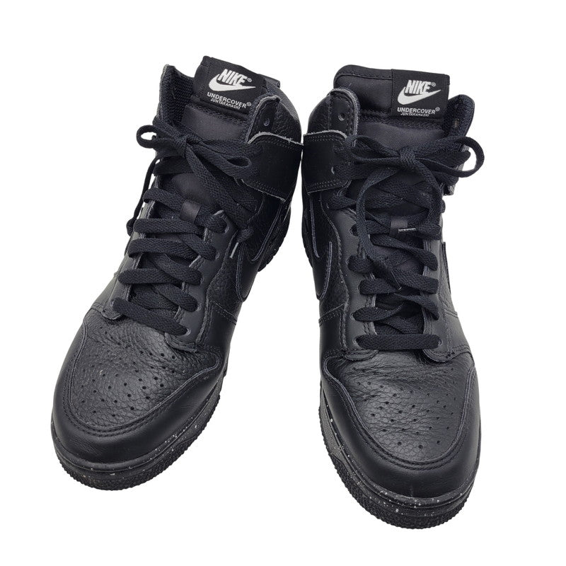 【中古品】【メンズ/レディース】 NIKE ナイキ × UNDERCOVER アンダーカバー DUNK HI 1985 / U DQ4121-001 ダンクハイ スニーカー 靴 160-260821-as-14-izu サイズ：26cm カラー：BLACK/BLACK-WHITE 万代Net店