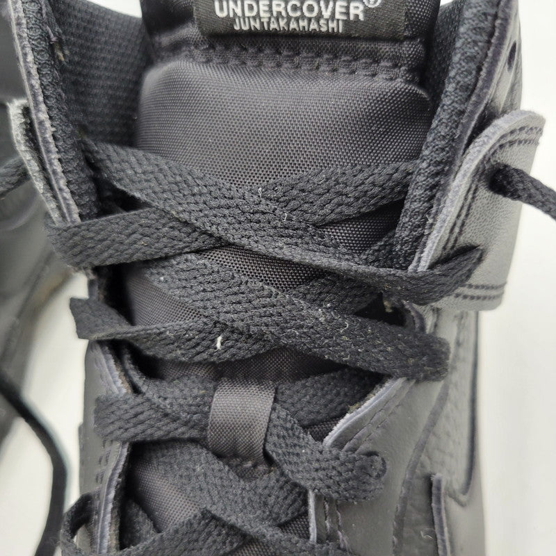 【中古品】【メンズ/レディース】 NIKE ナイキ × UNDERCOVER アンダーカバー DUNK HI 1985 / U DQ4121-001 ダンクハイ スニーカー 靴 160-260821-as-14-izu サイズ：26cm カラー：BLACK/BLACK-WHITE 万代Net店