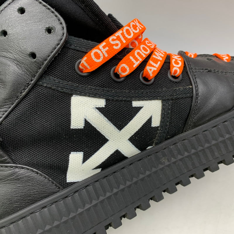 【中古品】【メンズ】 OFF-WHITE オフホワイト OMIA065S198000161000 OFF-COURT 3.0 HIGH オフコート ハイ スニーカー シューズ 靴 162-260810-cs-01-izu サイズ：40 カラー：ブラック 万代Net店