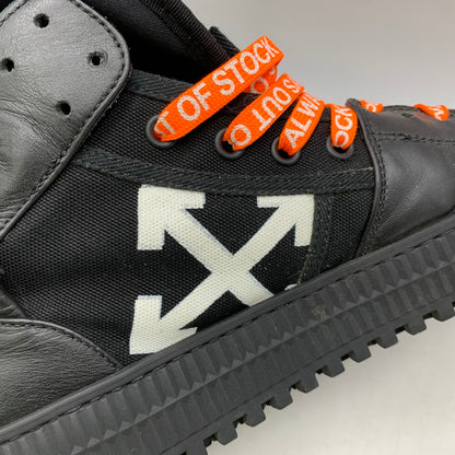 【中古品】【メンズ】 OFF-WHITE オフホワイト OMIA065S198000161000 OFF-COURT 3.0 HIGH オフコート ハイ スニーカー シューズ 靴 162-260810-cs-01-izu サイズ：40 カラー：ブラック 万代Net店