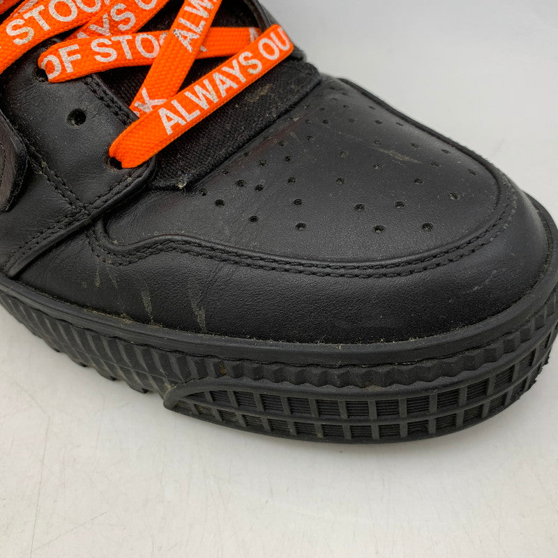 【中古品】【メンズ】 OFF-WHITE オフホワイト OMIA065S198000161000 OFF-COURT 3.0 HIGH オフコート ハイ スニーカー シューズ 靴 162-260810-cs-01-izu サイズ：40 カラー：ブラック 万代Net店
