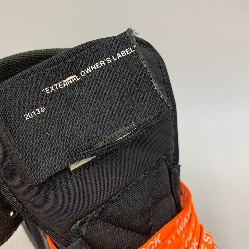 【中古品】【メンズ】 OFF-WHITE オフホワイト OMIA065S198000161000 OFF-COURT 3.0 HIGH オフコート ハイ スニーカー シューズ 靴 162-260810-cs-01-izu サイズ：40 カラー：ブラック 万代Net店