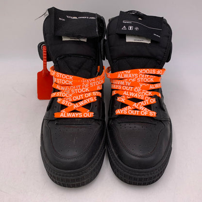 【中古品】【メンズ】 OFF-WHITE オフホワイト OMIA065S198000161000 OFF-COURT 3.0 HIGH オフコート ハイ スニーカー シューズ 靴 162-260810-cs-01-izu サイズ：40 カラー：ブラック 万代Net店