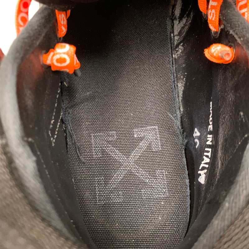 【中古品】【メンズ】 OFF-WHITE オフホワイト OMIA065S198000161000 OFF-COURT 3.0 HIGH オフコート ハイ スニーカー シューズ 靴 162-260810-cs-01-izu サイズ：40 カラー：ブラック 万代Net店