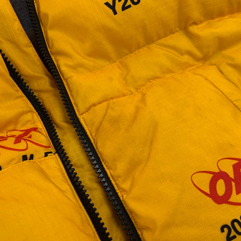 【中古品】【メンズ】 OFF-WHITE オフホワイト OMED019F19F06003 INDUSTRIAL ZIPPED PUFFER インダストリアル ジップド パファー ジャケット アウター 142-260813-kh-09-izu サイズ：M カラー：イエロー 万代Net店