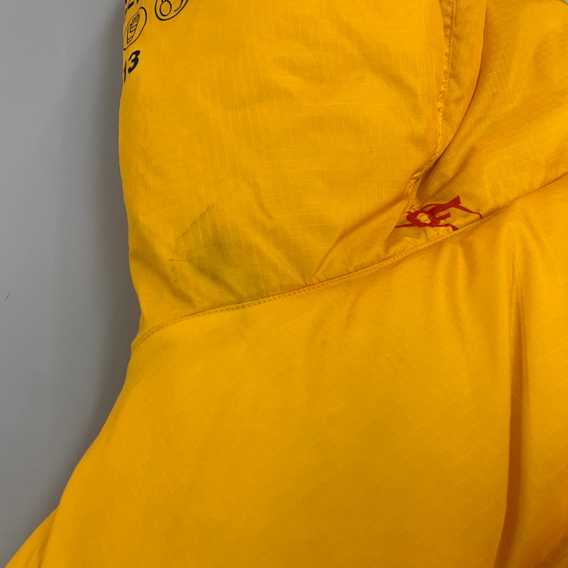【中古品】【メンズ】 OFF-WHITE オフホワイト OMED019F19F06003 INDUSTRIAL ZIPPED PUFFER インダストリアル ジップド パファー ジャケット アウター 142-260813-kh-09-izu サイズ：M カラー：イエロー 万代Net店
