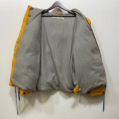 【中古品】【メンズ】 OFF-WHITE オフホワイト OMED019F19F06003 INDUSTRIAL ZIPPED PUFFER インダストリアル ジップド パファー ジャケット アウター 142-260813-kh-09-izu サイズ：M カラー：イエロー 万代Net店