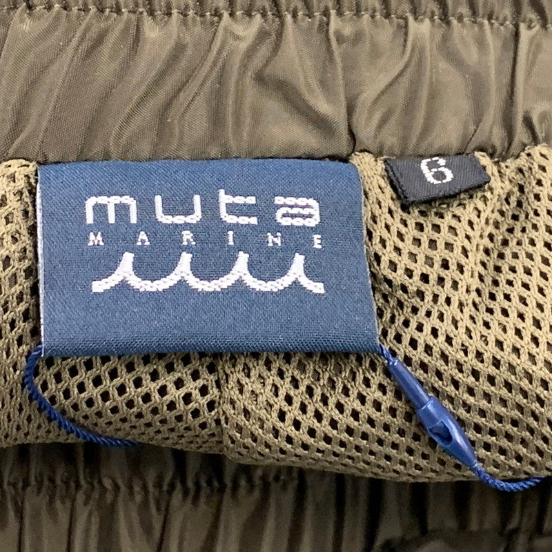 【中古美品】【メンズ】 MUTA MARINE ムータ マリン MMMK-444413 MMMK-444418 SOLOTEX ソロテックス 撥水 セットアップ 142-260810-ya-03-izu サイズ：6 カラー：カーキ 万代Net店