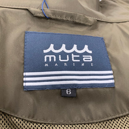 【中古美品】【メンズ】 MUTA MARINE ムータ マリン MMMK-444413 MMMK-444418 SOLOTEX ソロテックス 撥水 セットアップ 142-260810-ya-03-izu サイズ：6 カラー：カーキ 万代Net店