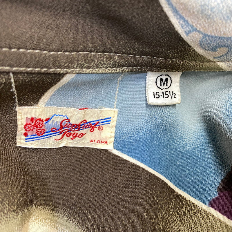 【中古品】【メンズ】 SUN SURF サンサーフ SS31191 RAYON DRAGON & TIGER ALOHA SHIRT レーヨン ドラゴン タイガー アロハ シャツ トップス 145-260811-kh-02-izu サイズ：M カラー：マルチ 万代Net店