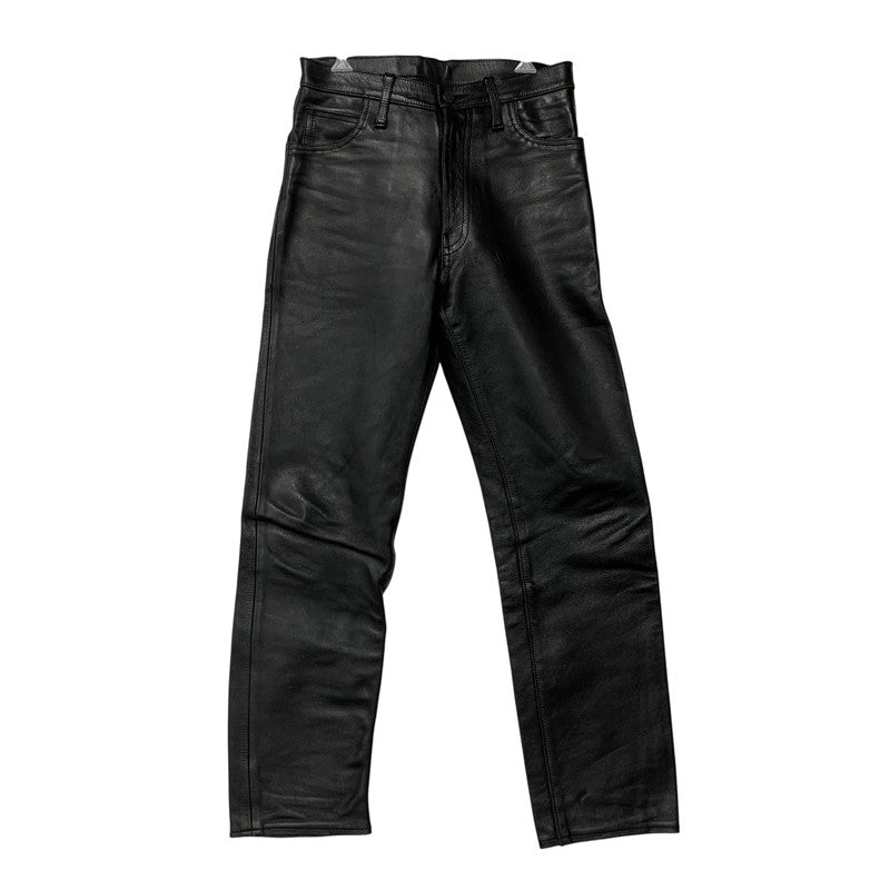 【中古品】【メンズ】 AERO LEATHER エアロレザー HORSEHIDE PANTS ホースハイド パンツ ボトムス ズボン 156-260812-cs-04-izu サイズ：32 カラー：ブラック 万代Net店