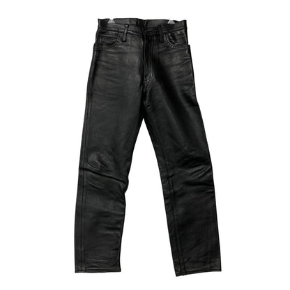 【中古品】【メンズ】 AERO LEATHER エアロレザー HORSEHIDE PANTS ホースハイド パンツ ボトムス ズボン 156-260812-cs-04-izu サイズ：32 カラー：ブラック 万代Net店
