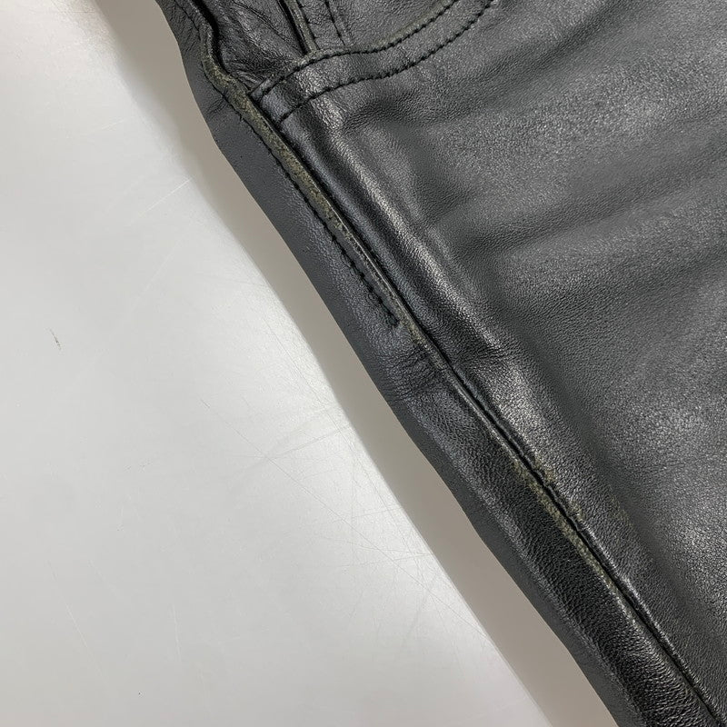 【中古品】【メンズ】 AERO LEATHER エアロレザー HORSEHIDE PANTS ホースハイド パンツ ボトムス ズボン 156-260812-cs-04-izu サイズ：32 カラー：ブラック 万代Net店
