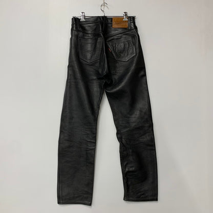 【中古品】【メンズ】 AERO LEATHER エアロレザー HORSEHIDE PANTS ホースハイド パンツ ボトムス ズボン 156-260812-cs-04-izu サイズ：32 カラー：ブラック 万代Net店