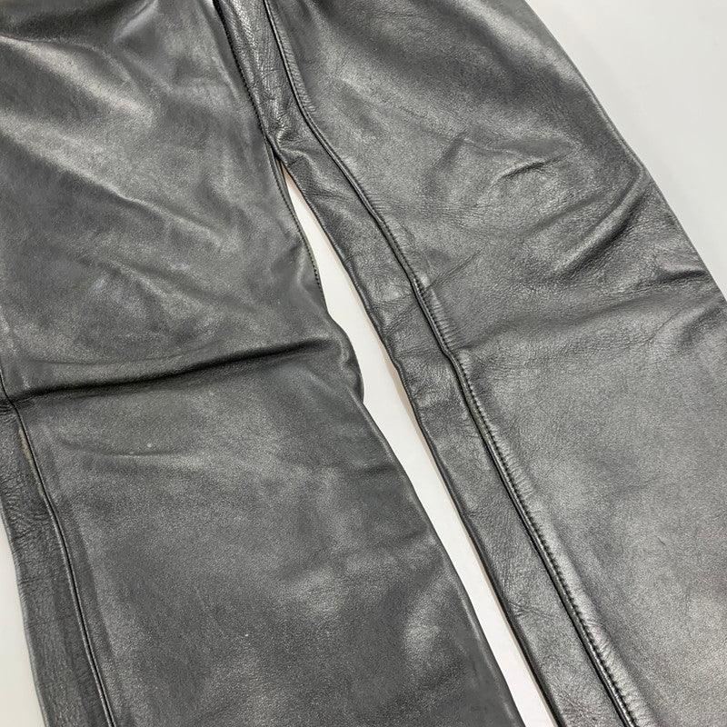 【中古品】【メンズ】 AERO LEATHER エアロレザー HORSEHIDE PANTS ホースハイド パンツ ボトムス ズボン 156-260812-cs-04-izu サイズ：32 カラー：ブラック 万代Net店