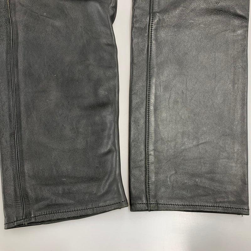 【中古品】【メンズ】 AERO LEATHER エアロレザー HORSEHIDE PANTS ホースハイド パンツ ボトムス ズボン 156-260812-cs-04-izu サイズ：32 カラー：ブラック 万代Net店