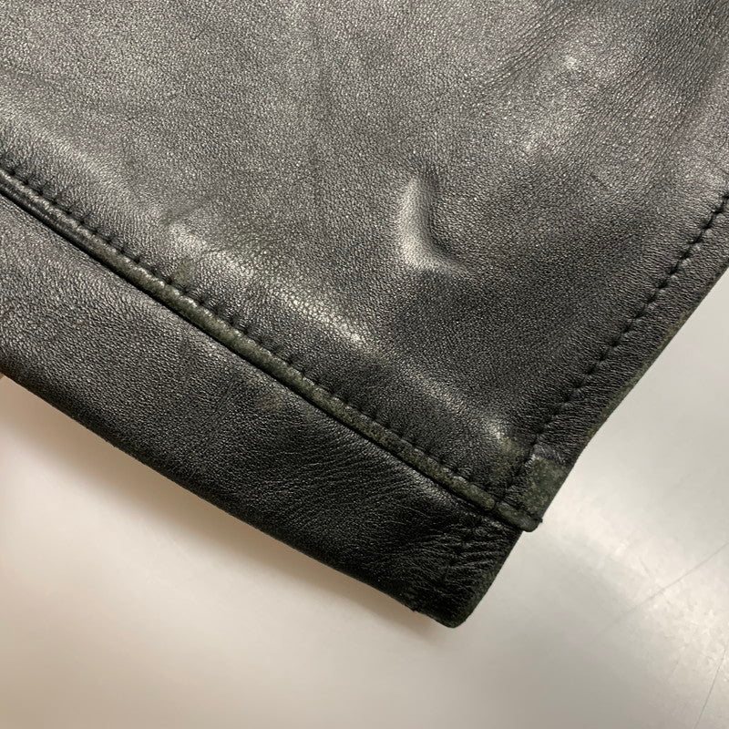 【中古品】【メンズ】 AERO LEATHER エアロレザー HORSEHIDE PANTS ホースハイド パンツ ボトムス ズボン 156-260812-cs-04-izu サイズ：32 カラー：ブラック 万代Net店
