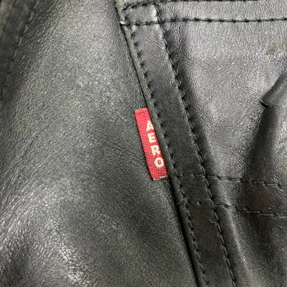 【中古品】【メンズ】 AERO LEATHER エアロレザー HORSEHIDE PANTS ホースハイド パンツ ボトムス ズボン 156-260812-cs-04-izu サイズ：32 カラー：ブラック 万代Net店