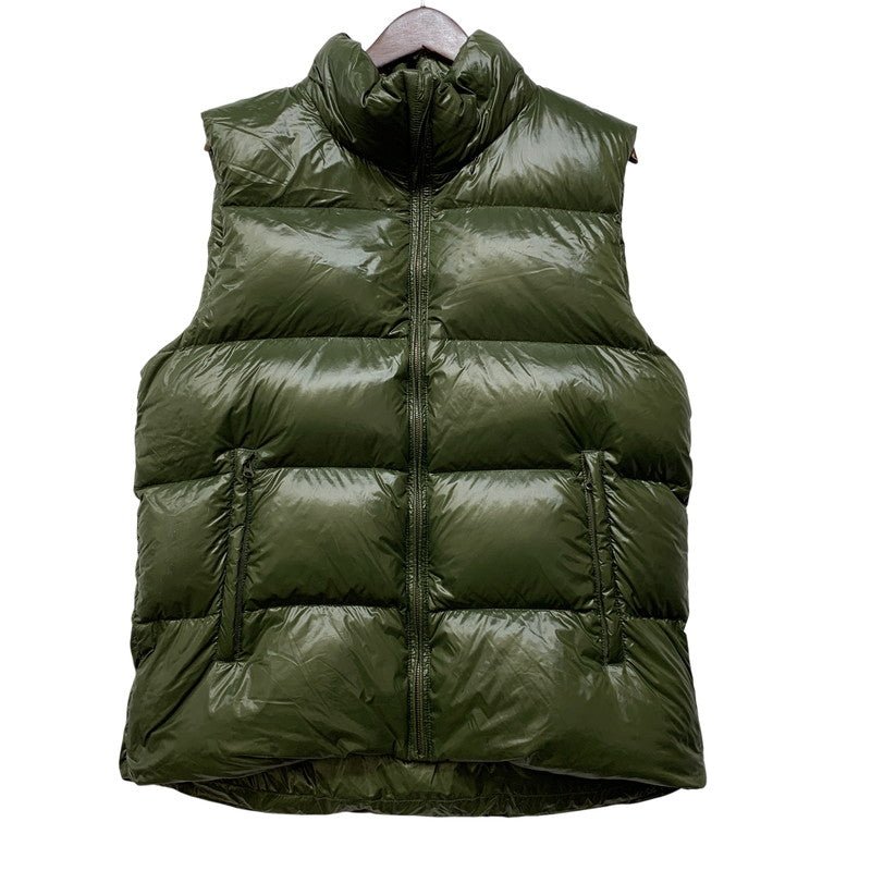 【中古品】【メンズ】 Johnbull ジョンブル NYLON DOWN VEST ナイロンダウンベスト 147-260821-as-05-izu サイズ：L カラー：グリーン 万代Net店