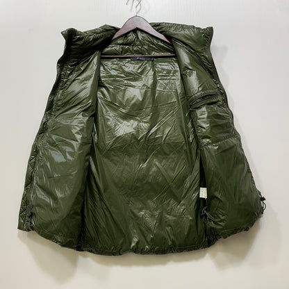 【中古品】【メンズ】 Johnbull ジョンブル NYLON DOWN VEST ナイロンダウンベスト 147-260821-as-05-izu サイズ：L カラー：グリーン 万代Net店