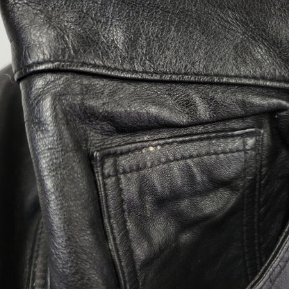 【現状渡し品】【メンズ】 CANYON DE CHELLY キャニオンデシェリー 8410104 90-00S LEATHER PANTS レザー パンツ ズボン ボトムス 157-260824-ya-22-izu サイズ：XL カラー：ブラック 万代Net店