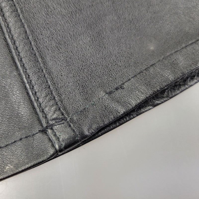 【現状渡し品】【メンズ】 CANYON DE CHELLY キャニオンデシェリー 8410104 90-00S LEATHER PANTS レザー パンツ ズボン ボトムス 157-260824-ya-22-izu サイズ：XL カラー：ブラック 万代Net店