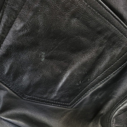 【現状渡し品】【メンズ】 CANYON DE CHELLY キャニオンデシェリー 8410104 90-00S LEATHER PANTS レザー パンツ ズボン ボトムス 157-260824-ya-22-izu サイズ：XL カラー：ブラック 万代Net店