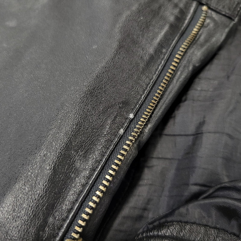 【現状渡し品】【メンズ】 CANYON DE CHELLY キャニオンデシェリー 8410104 90-00S LEATHER PANTS レザー パンツ ズボン ボトムス 157-260824-ya-22-izu サイズ：XL カラー：ブラック 万代Net店