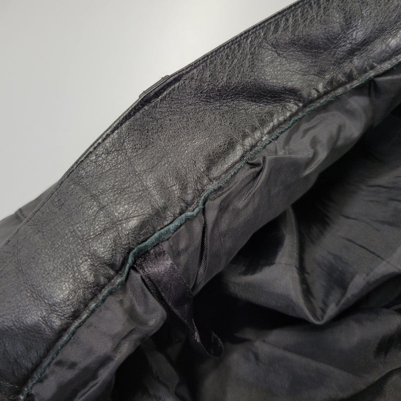 【現状渡し品】【メンズ】 CANYON DE CHELLY キャニオンデシェリー 8410104 90-00S LEATHER PANTS レザー パンツ ズボン ボトムス 157-260824-ya-22-izu サイズ：XL カラー：ブラック 万代Net店