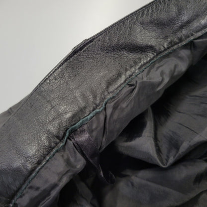 【現状渡し品】【メンズ】 CANYON DE CHELLY キャニオンデシェリー 8410104 90-00S LEATHER PANTS レザー パンツ ズボン ボトムス 157-260824-ya-22-izu サイズ：XL カラー：ブラック 万代Net店
