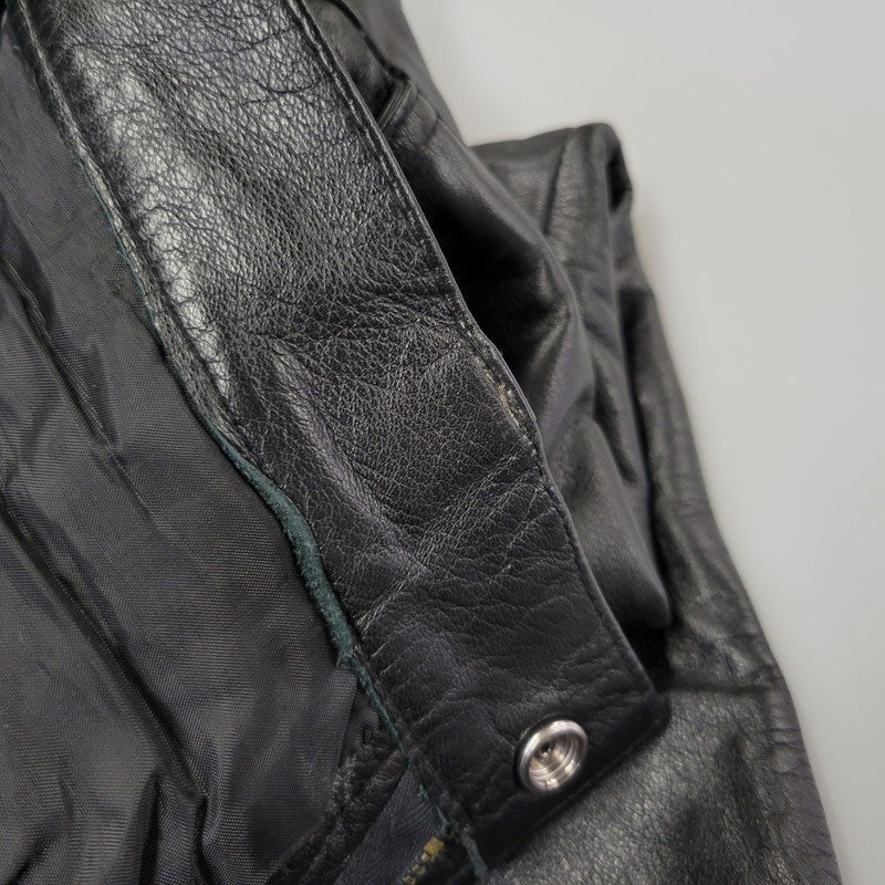 【現状渡し品】【メンズ】 CANYON DE CHELLY キャニオンデシェリー 8410104 90-00S LEATHER PANTS レザー パンツ ズボン ボトムス 157-260824-ya-22-izu サイズ：XL カラー：ブラック 万代Net店