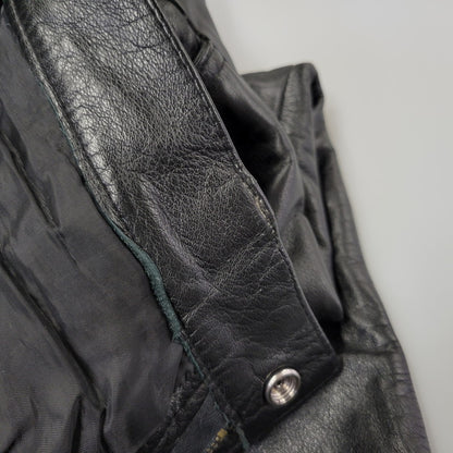 【現状渡し品】【メンズ】 CANYON DE CHELLY キャニオンデシェリー 8410104 90-00S LEATHER PANTS レザー パンツ ズボン ボトムス 157-260824-ya-22-izu サイズ：XL カラー：ブラック 万代Net店