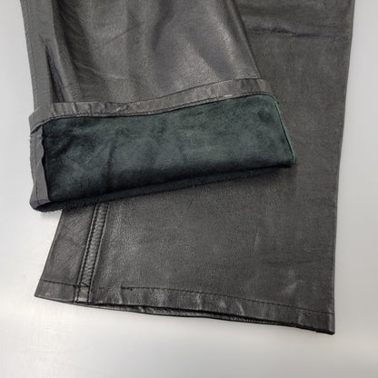 【現状渡し品】【メンズ】 CANYON DE CHELLY キャニオンデシェリー 8410104 90-00S LEATHER PANTS レザー パンツ ズボン ボトムス 157-260824-ya-22-izu サイズ：XL カラー：ブラック 万代Net店