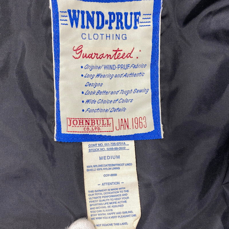 【現状渡し品】【メンズ】 Johnbull ジョンブル WIND-PRUF MOUNTAIN JACKET ウインドプルーフ マウンテンジャケット 140-260820-as-31-izu サイズ：M カラー：ブラック 万代Net店