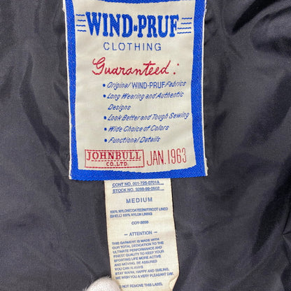 【現状渡し品】【メンズ】 Johnbull ジョンブル WIND-PRUF MOUNTAIN JACKET ウインドプルーフ マウンテンジャケット 140-260820-as-31-izu サイズ：M カラー：ブラック 万代Net店