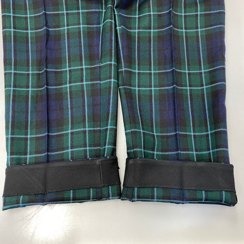 【中古品】【メンズ】 PETER MACARTHUR ピーターマッカーサー TARTAN CHECK WOOL PANTS タータンチェック ウールパンツ 157-260820-as-32-izu サイズ：L カラー：マルチカラー 万代Net店