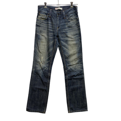 【中古品】【メンズ】 Levi's リーバイス SQUARE TOP BLOCK 511 SLIM DENIM PANTS EU511-0009 スクエア トップ ブロック スリム デニムパンツ ジーンズ 刻印V11 157-260820-as-33-izu サイズ：32×32 カラー：インディゴ 万代Net店