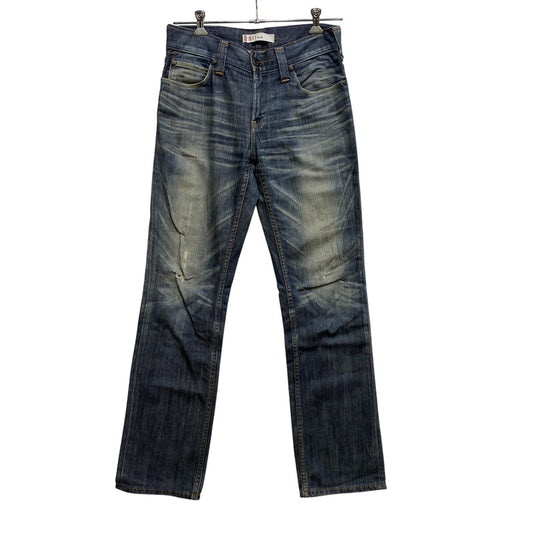 【中古品】【メンズ】 Levi's リーバイス SQUARE TOP BLOCK 511 SLIM DENIM PANTS EU511-0009 スクエア トップ ブロック スリム デニムパンツ ジーンズ 刻印V11 157-260820-as-33-izu サイズ：32×32 カラー：インディゴ 万代Net店